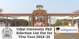 Utkal University PhD Selection List Out for Viva Voce